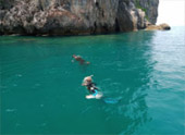เช่าเหมาลำเรือ ถ้ำมรกต เกาะกระดาน เกาะเชือก และเกาะไหง