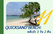 Quicksand Beach: หลีเป๊ะ 3 วัน 2 คืน