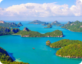 หมู่เกาะอ่างทอง ทัวร์เต็มวัน จากสมุย