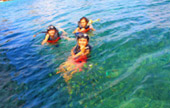 3 เกาะไข่ จากเกาะยาว  อาบแดด รับลมทะเล หยอกล้อกับ Marine Life