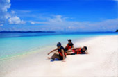 3 เกาะไข่ จากเกาะยาว  อาบแดด รับลมทะเล หยอกล้อกับ Marine Life