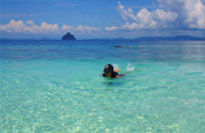 3 เกาะไข่ จากเกาะยาว  อาบแดด รับลมทะเล หยอกล้อกับ Marine Life