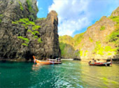 เกาะพีพี Private Group โดยเรือหางยาว จากเกาะยาว เช้าเย็นกลับ